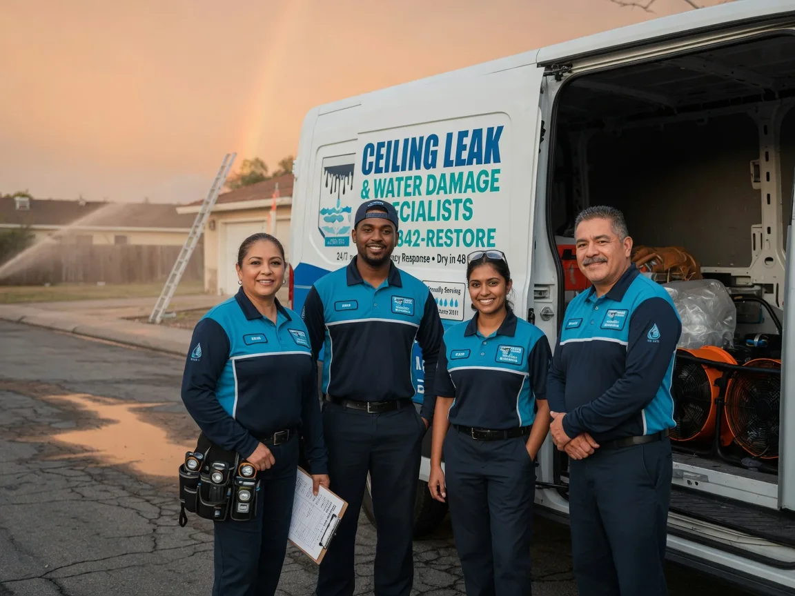 Ceiling Leak Cleanup company in Shelly, MN